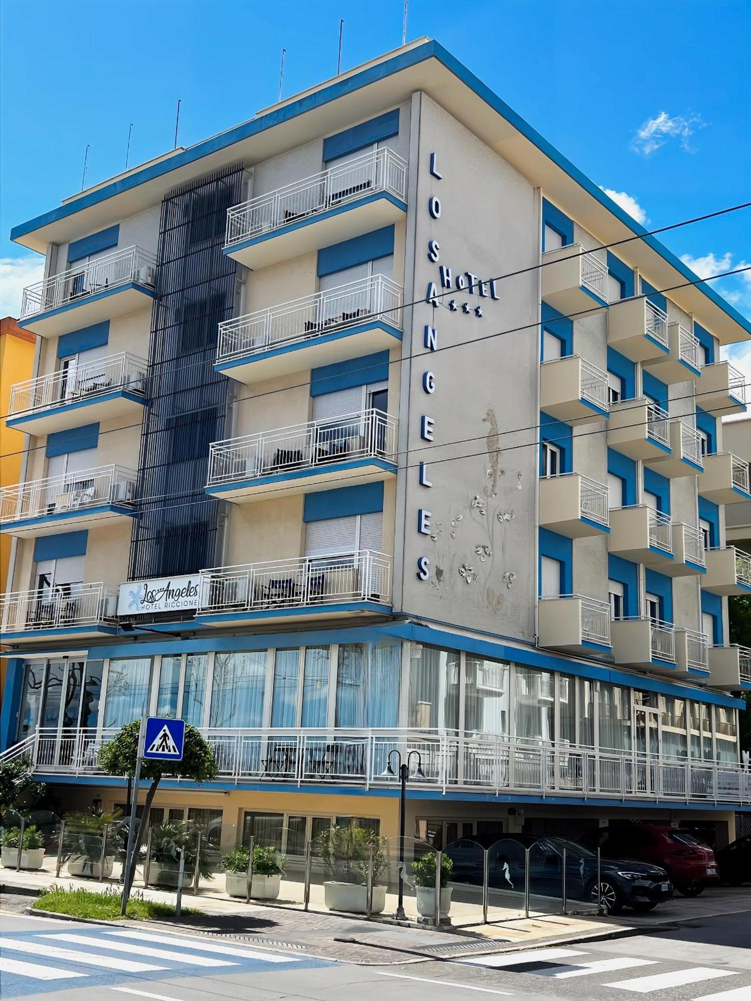 Hotel Los Angeles - Fronte Mare Riccione Exterior foto